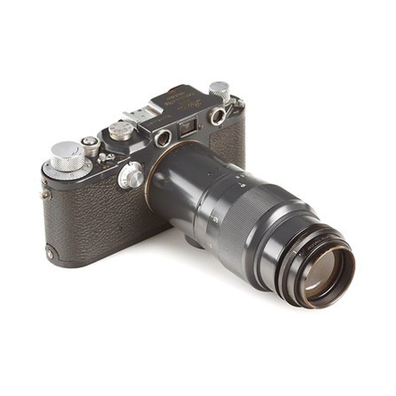 Leica IIIc K Heer/Wehrmacht grey (fiducial, Hektor grey)