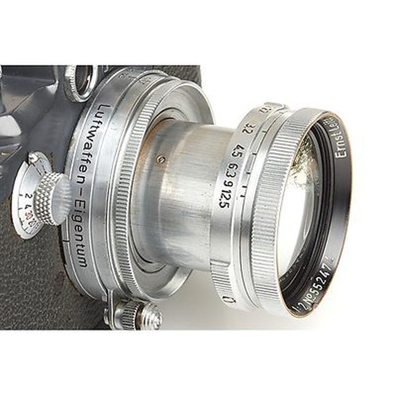 Leica IIIc K Luftwaffen Eigentum grey