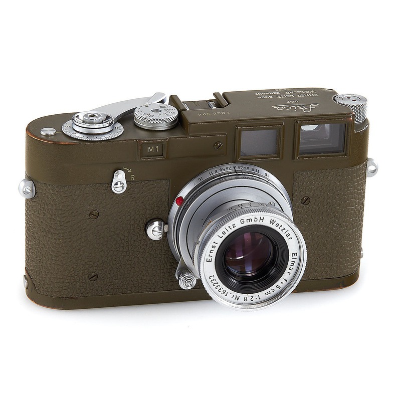 Leica M1 Bundeseigentum Olive