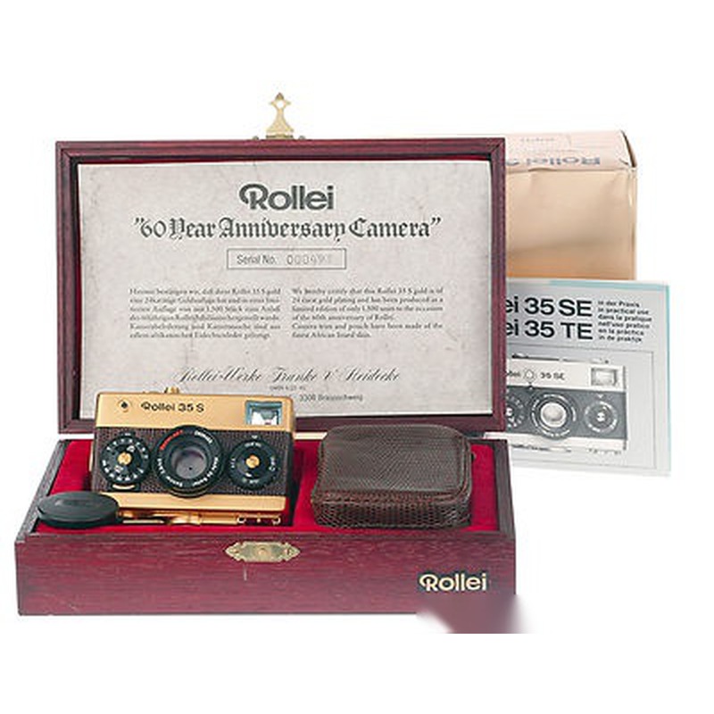 Rollei 35S Gold '60 Years'
