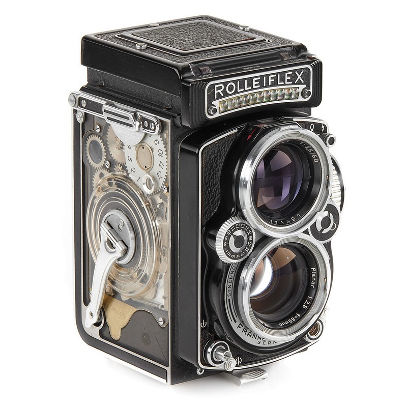 Rolleiflex 2.8 E Display